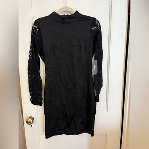 Long sleeve black Lulus dress